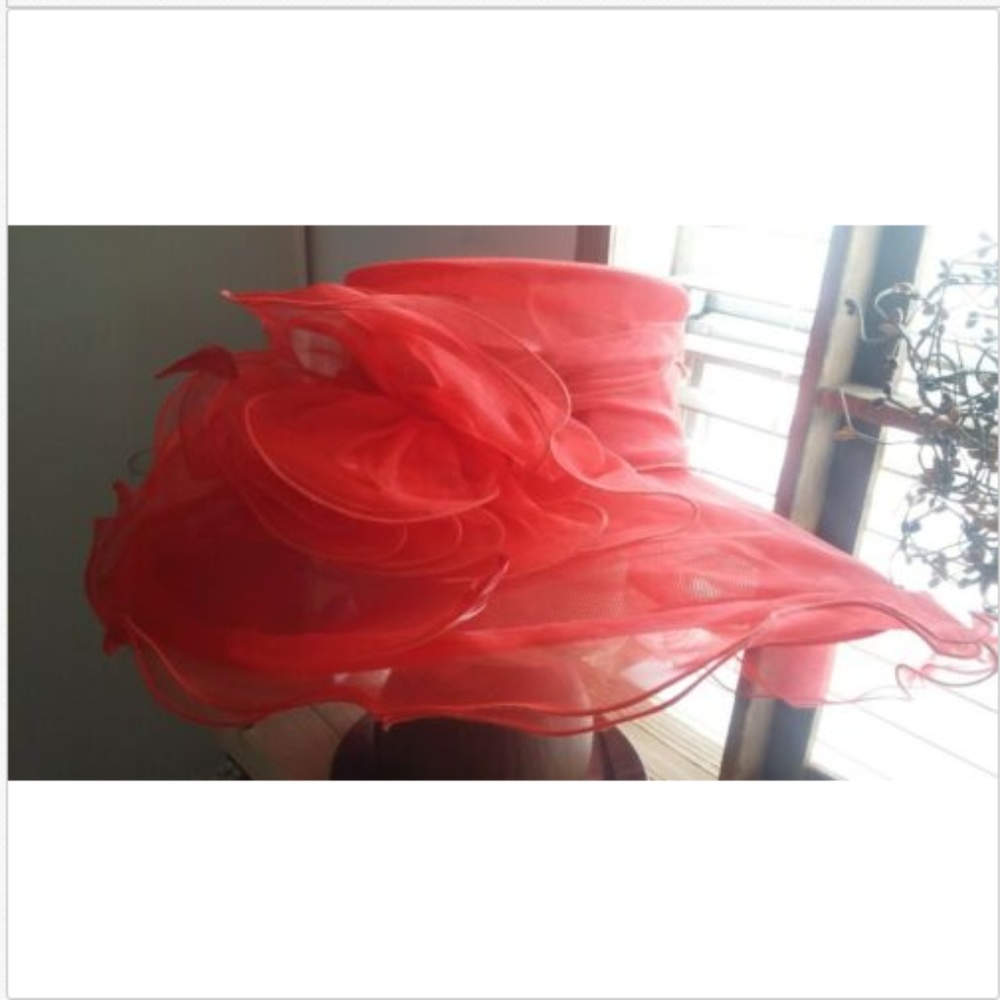 Women's Red Hat Society Adjustable Floppy